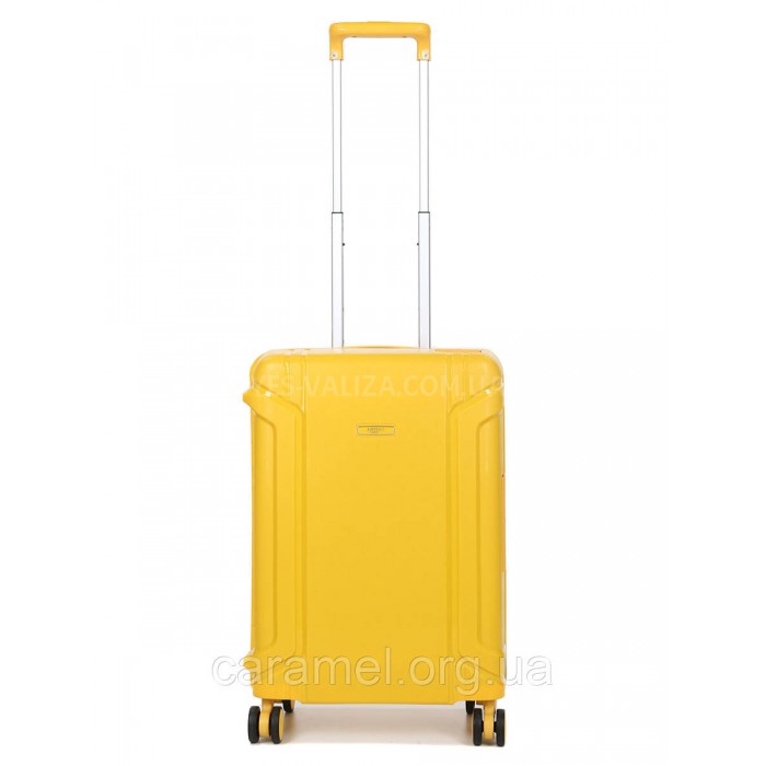 Валіза мала S поліпропілен жовта 55х36х21см/33л/3.45кг/Airtex 645, фото 1