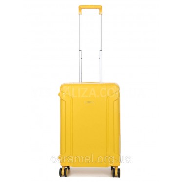 Чемодан малый S полипропилен жёлтый 55х36х21см/33л/3.45кг/Airtex 645