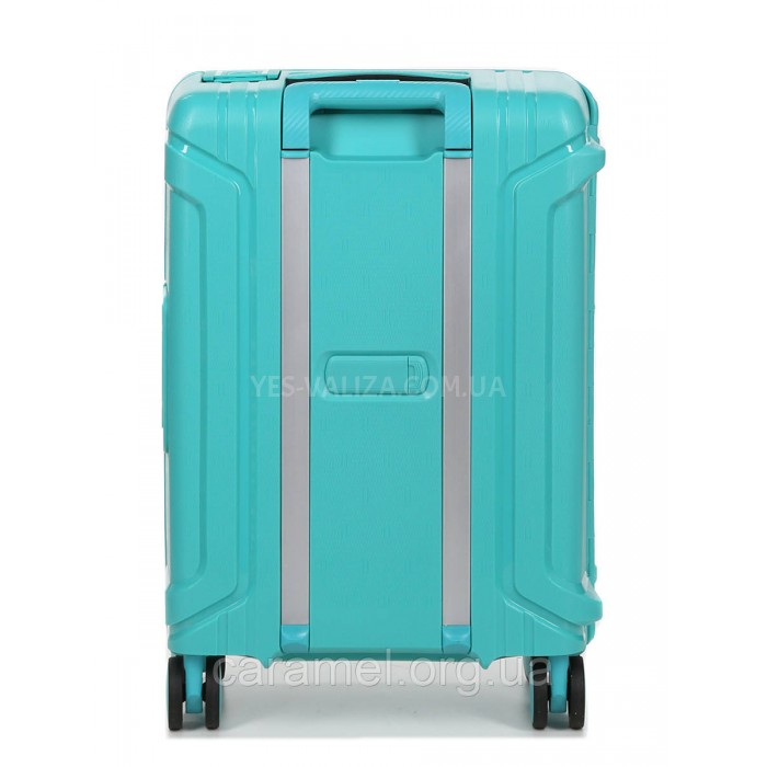 Чемодан малый S полипропилен бирюза 55х36х21см/33л/3.45кг/Airtex 645, фото 3