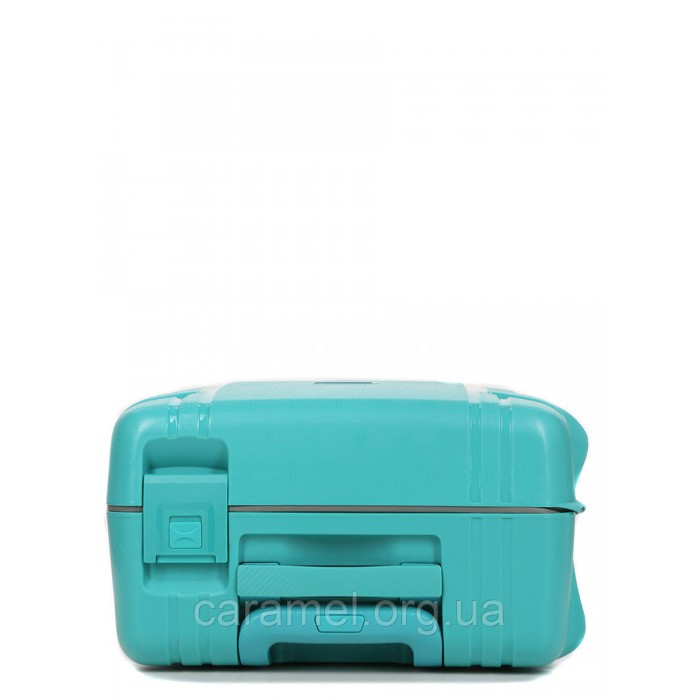 Чемодан малый S полипропилен бирюза 55х36х21см/33л/3.45кг/Airtex 645, фото 6