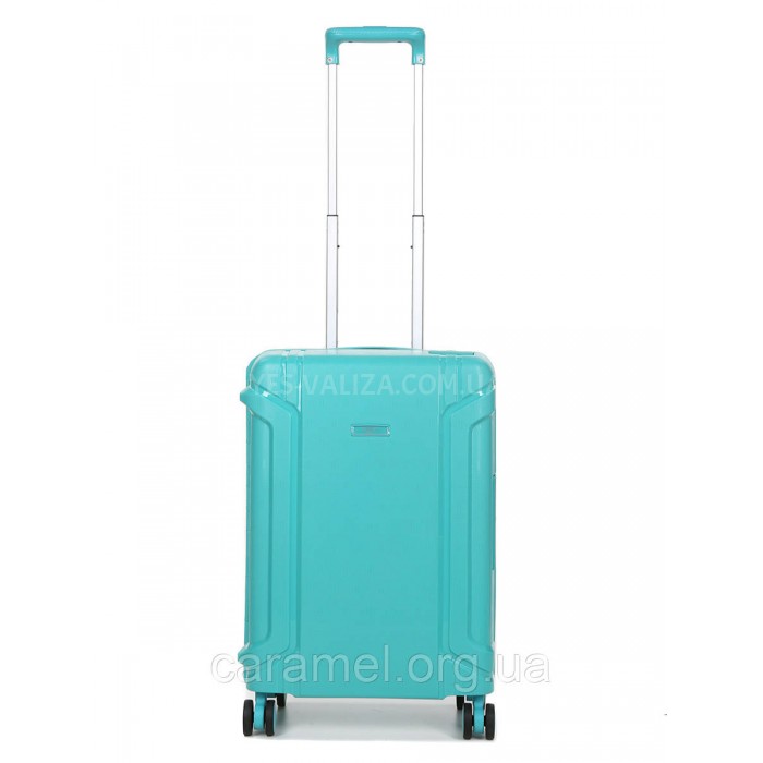 Чемодан малый S полипропилен бирюза 55х36х21см/33л/3.45кг/Airtex 645, фото 1
