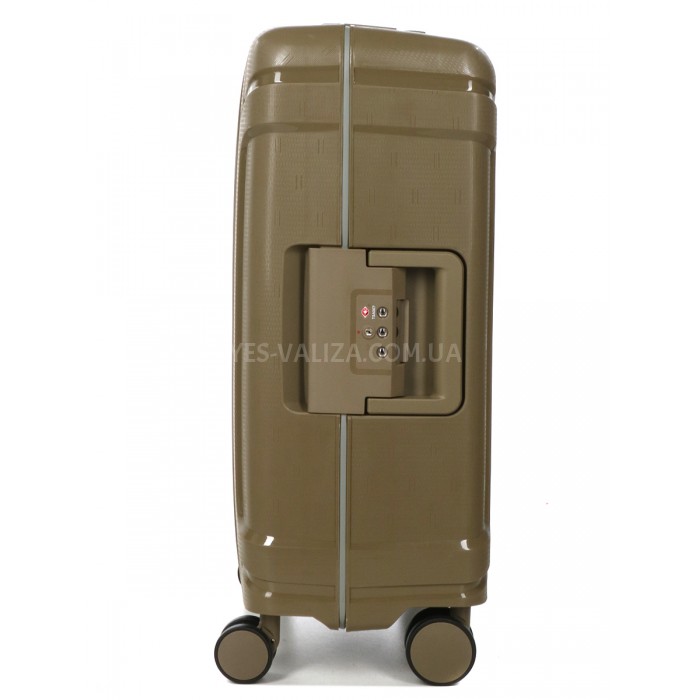 Валіза мала S поліпропілен хакі 55х36х21см/33л/3.45кг/Airtex 645, фото 5