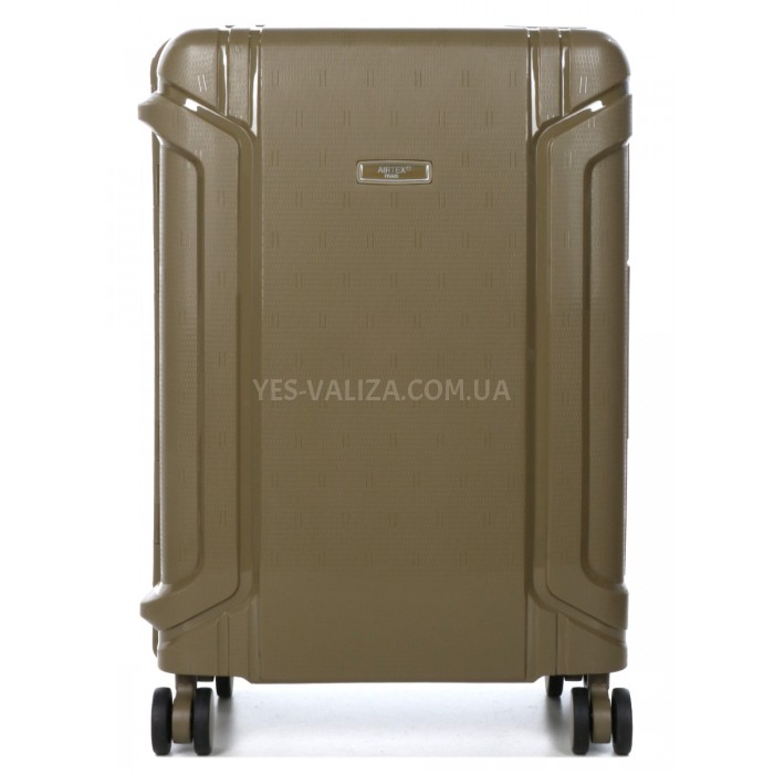 Валіза мала S поліпропілен хакі 55х36х21см/33л/3.45кг/Airtex 645, фото 2
