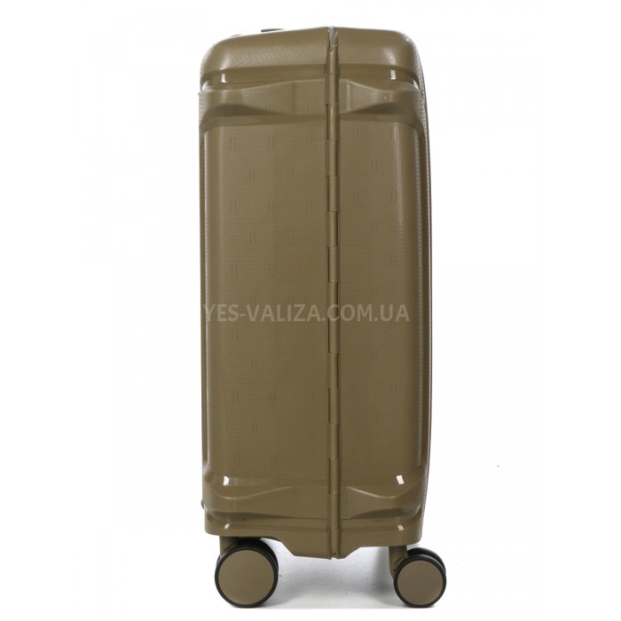 Чемодан малый S полипропилен хаки 55х36х21см/33л/3.45кг/Airtex 645, фото 6