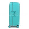 Чемодан средний M полипропилен бирюза 68х47х27см/76л/4.6кг/Airtex 645, фото 14