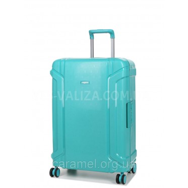 Валіза середня M поліпропілен бірюза 68х47х27см/76л/4.6кг/Airtex 645