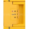 Чемодан средний M полипропилен жёлтый 68х47х27см/76л/4.6кг/Airtex 645, фото 18