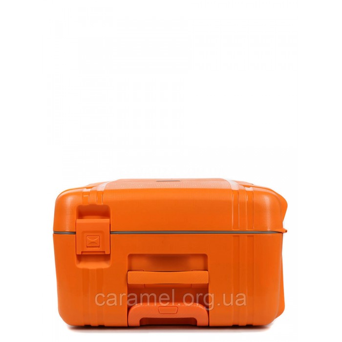 Валіза середня M поліпропілен помаранч 68х47х27см/76л/4.6кг/Airtex 645, фото 6