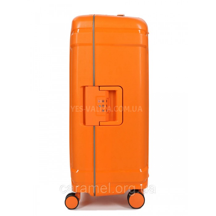 Чемодан средний M полипропилен оранж 68х47х27см/76л/4.6кг/Airtex 645, фото 5