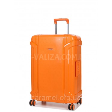 Валіза середня M поліпропілен помаранч 68х47х27см/76л/4.6кг/Airtex 645