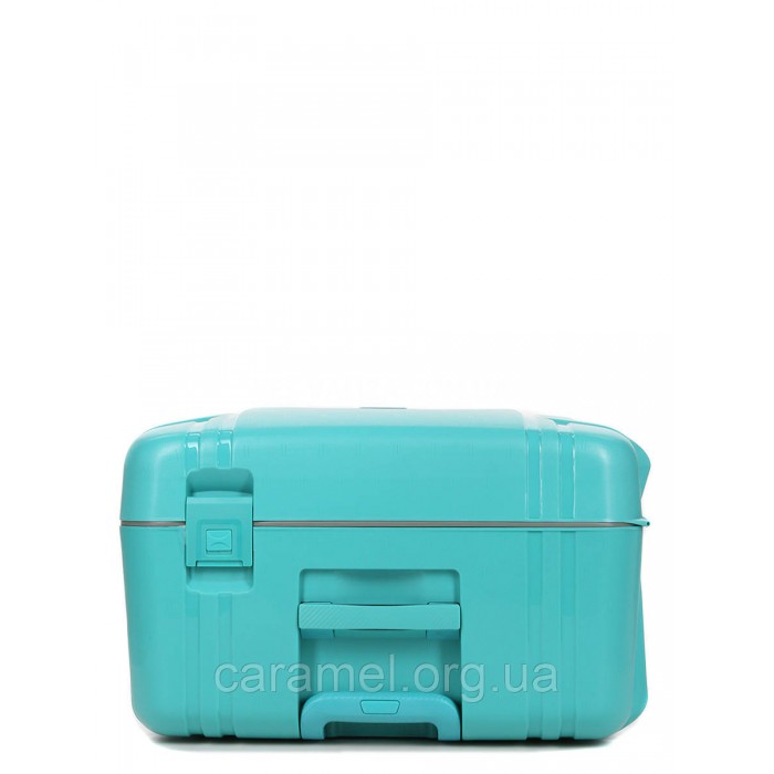 Валіза велика L поліпропілен бірюза 78х53х31см/101л/5.9кг/Airtex 645, фото 6