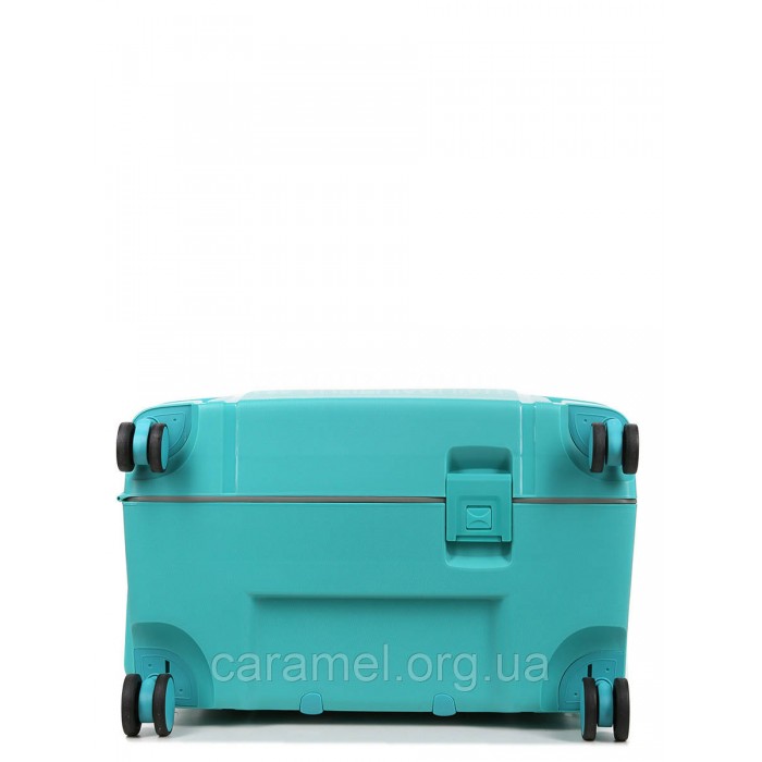 Валіза велика L поліпропілен бірюза 78х53х31см/101л/5.9кг/Airtex 645, фото 7