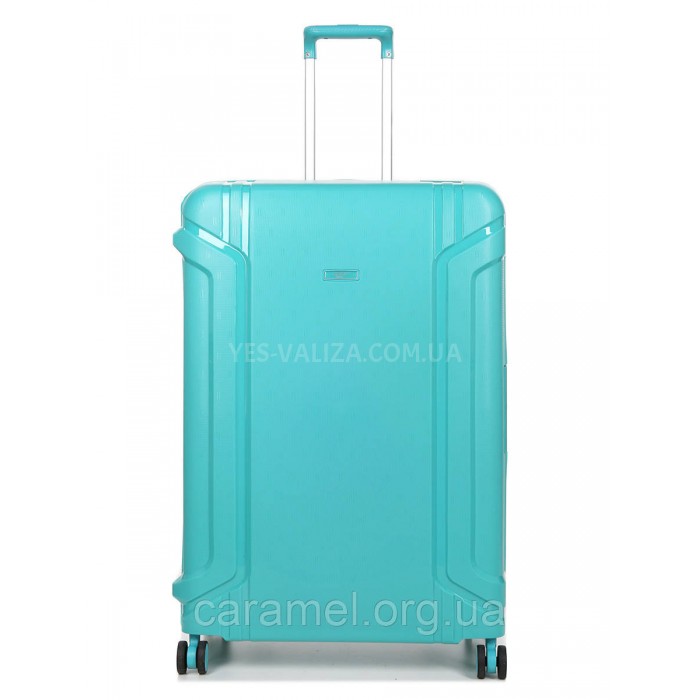 Чемодан большой L полипропилен бирюза 78х53х31см/101л/5.9кг/Airtex 645, фото 3