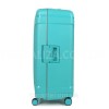 Валіза велика L поліпропілен бірюза 78х53х31см/101л/5.9кг/Airtex 645, фото 15