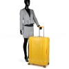 Валіза велика L поліпропілен жовта 78х53х31см/101л/5.9кг/Airtex 645, фото 20