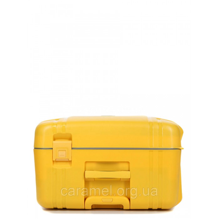 Валіза велика L поліпропілен жовта 78х53х31см/101л/5.9кг/Airtex 645, фото 6