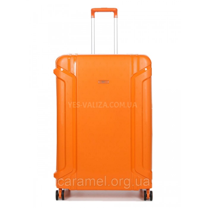 Чемодан большой L полипропилен оранж 78х53х31см/101л/5.9кг/Airtex 645, фото 2