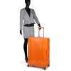 Чемодан большой L полипропилен оранж 78х53х31см/101л/5.9кг/Airtex 645, фото 20