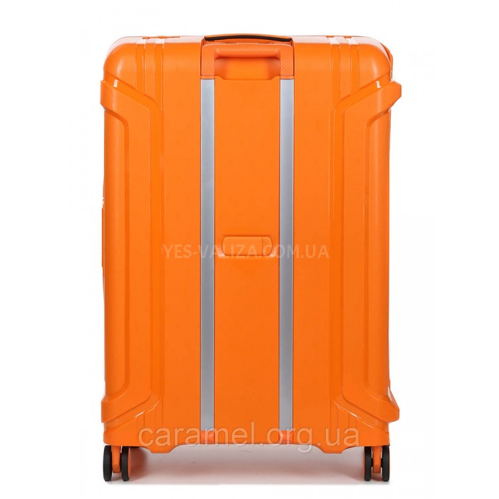 Валіза велика L поліпропілен помаранч 78х53х31см/101л/5.9кг/Airtex 645, фото 3