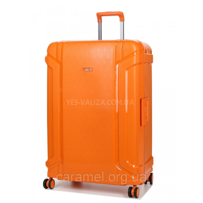 Валіза велика L поліпропілен помаранч 78х53х31см/101л/5.9кг/Airtex 645, фото 1