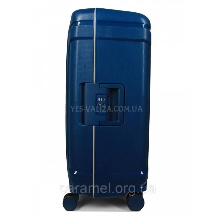 Набор чемоданов Франция (L M S-3шт) полипропилен синий/Airtex 645, фото 6