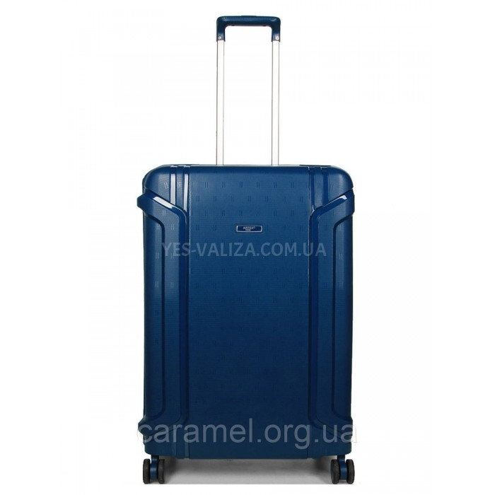 Набір валіз Франція (L M S-3шт) поліпропілен синій/Airtex 645, фото 3