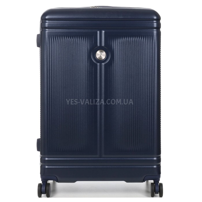 Набор чемоданов Франция (L M S-3шт) поликарбонат синий/Airtex 649, фото 5
