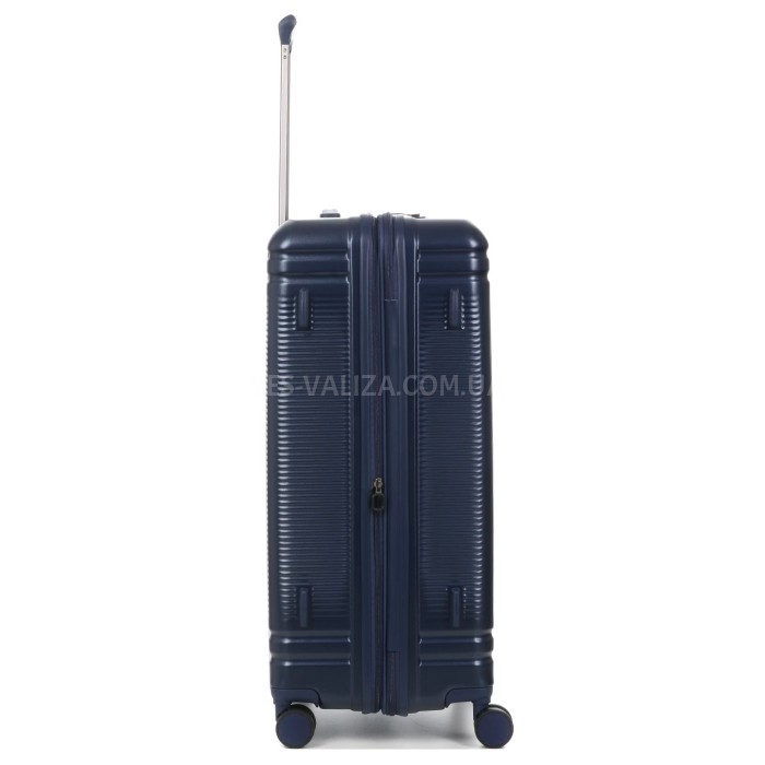 Чемодан большой L поликарбонат синий 75х51х31+5/125л/4.45кг/Airtex 649, фото 5