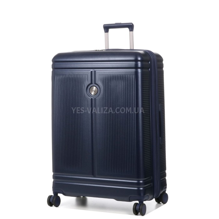 Валіза велика L полікарбонат синій 75х51х31+5см/125л/4.45кг/Airtex 649, фото 2