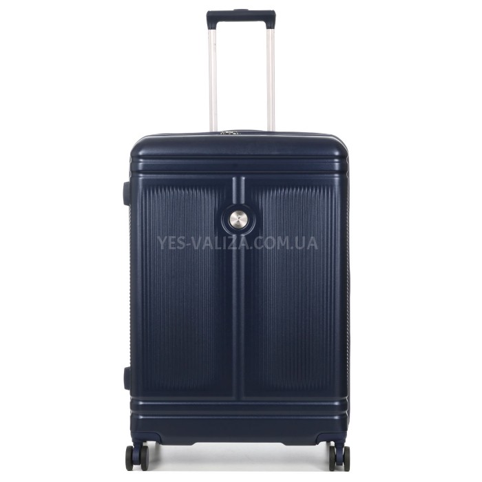 Чемодан большой L поликарбонат синий 75х51х31+5/125л/4.45кг/Airtex 649, фото 1