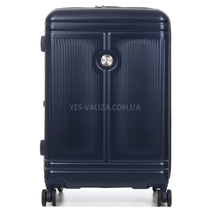 Валіза середня М полікарбонат синя 65х44х25+5см/82л/3.65кг/Airtex 649, фото 2