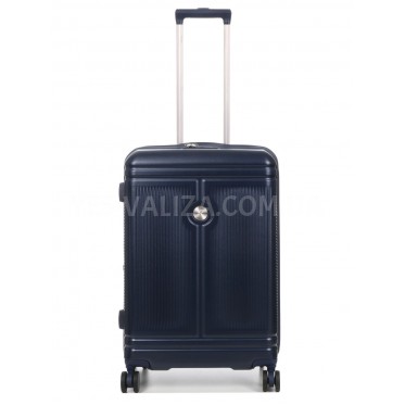 Чемодан средний М поликарбонат синий 65х44х25+5/82л/3.65кг/Airtex 649