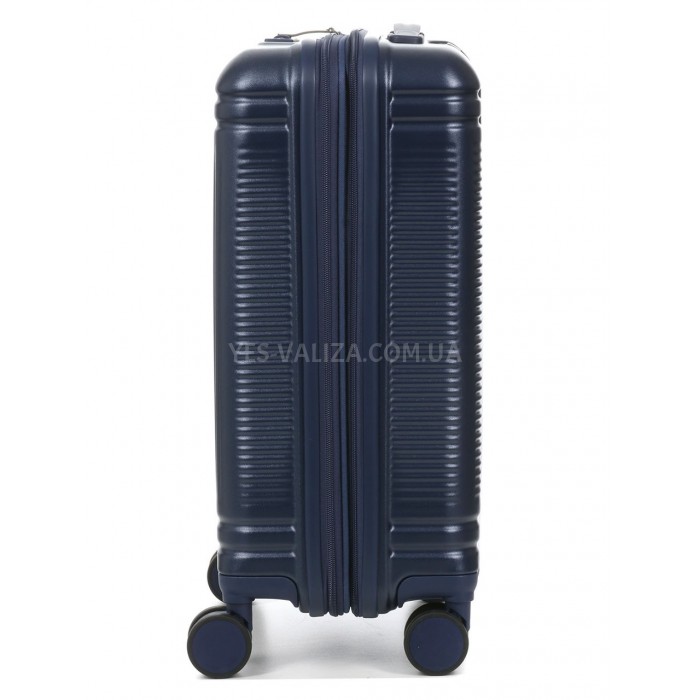 Чемодан малый S поликарбонат синий 55x35x20(+5)см/48л/2.8кг/Airtex 649, фото 4