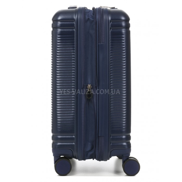 Валіза мала S полікарбонат синя 55x35x20(+5)см/48л/2.8кг/Airtex 649, фото 6