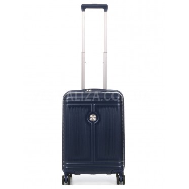 Валіза мала S полікарбонат синя 55x35x20(+5)см/48л/2.8кг/Airtex 649