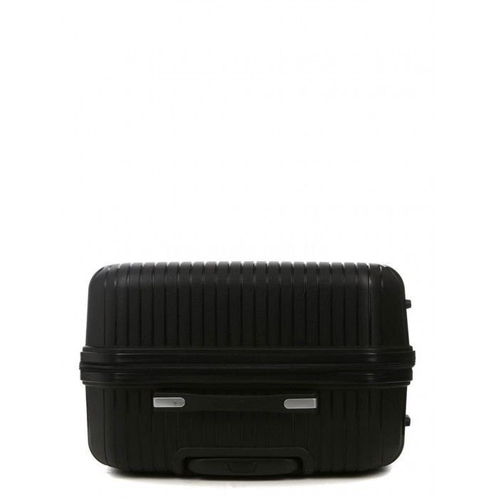 Чемодан большой L полипропилен чёрный 75х49х30/96л/4.1кг/Worldline 291, фото 6