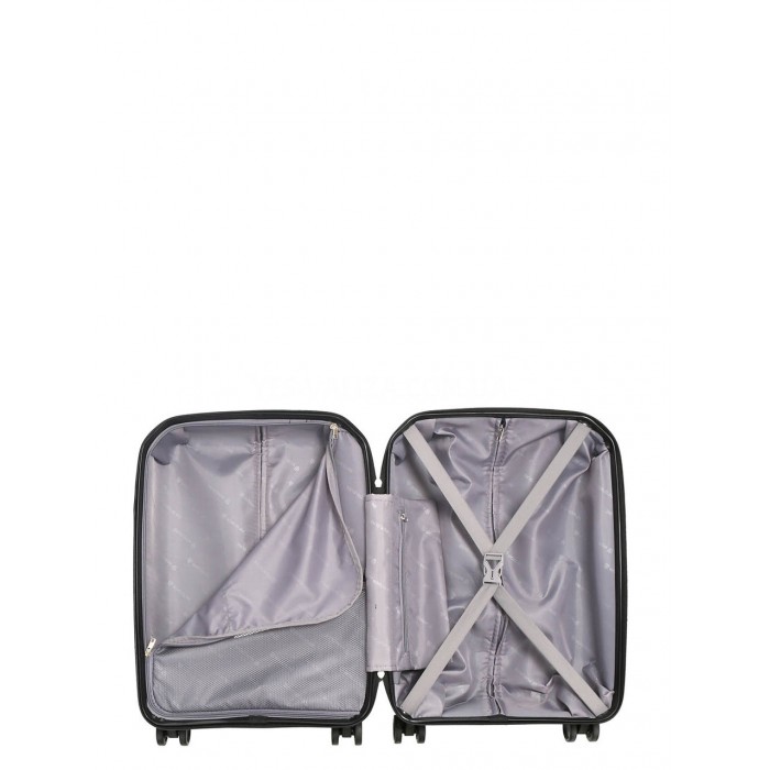 Чемодан большой L полипропилен пудра 75х49х30/96л/4.1кг/Worldline 291, фото 9