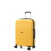 Чемодан средний М полипропилен жёлтый 65х44х26/62л/3.3кг/Worldline 291, фото 11