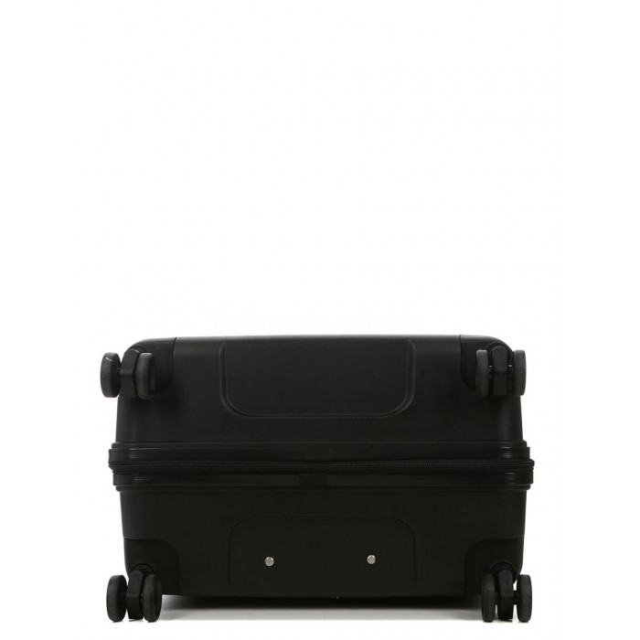 Валіза середня М поліпропілен чорна 65х44х26см/62л/3.3кг/ Worldline291, фото 7