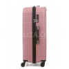 Валіза середня М поліпропілен пудра 65х44х26см/62л/3.3кг/Worldline 291, фото 14