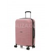 Чемодан средний М полипропилен пудра 65х44х26см/62л/3.3кг/Worldline291, фото 11