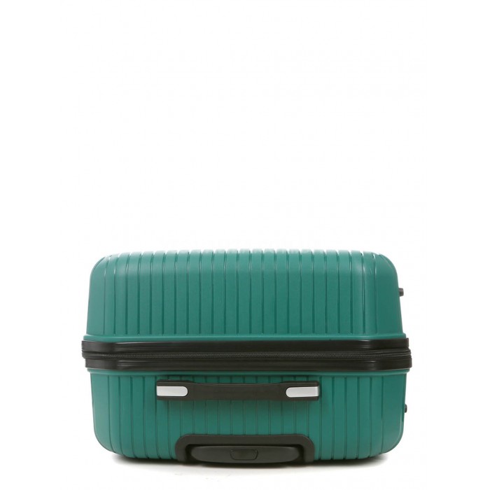 Валіза середня М поліпропілен зелена 65х44х26см/62л/3.3кг/Worldline291, фото 6