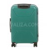 Валіза середня М поліпропілен зелена 65х44х26см/62л/3.3кг/Worldline291, фото 13