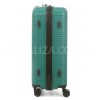 Валіза середня М поліпропілен зелена 65х44х26см/62л/3.3кг/Worldline291, фото 15