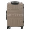 Чемодан средний М полипропилен беж 65х44х26см/62л/3.3кг/Worldline 291, фото 13