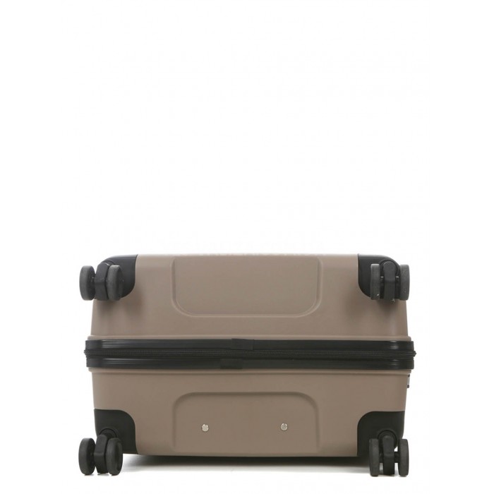 Валіза середня М поліпропілен беж 65х44х26см/62л/3.3кг/Worldline 291, фото 7