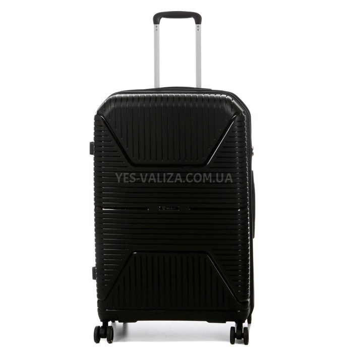 Набір валіз Франція (L M S-3шт) поліпропілен чорний Worldline 291, фото 3