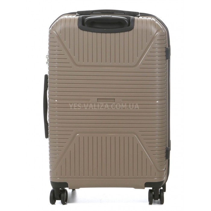 Набір валіз Франція (L M S-3шт) поліпропілен бежевий Worldline 291, фото 3