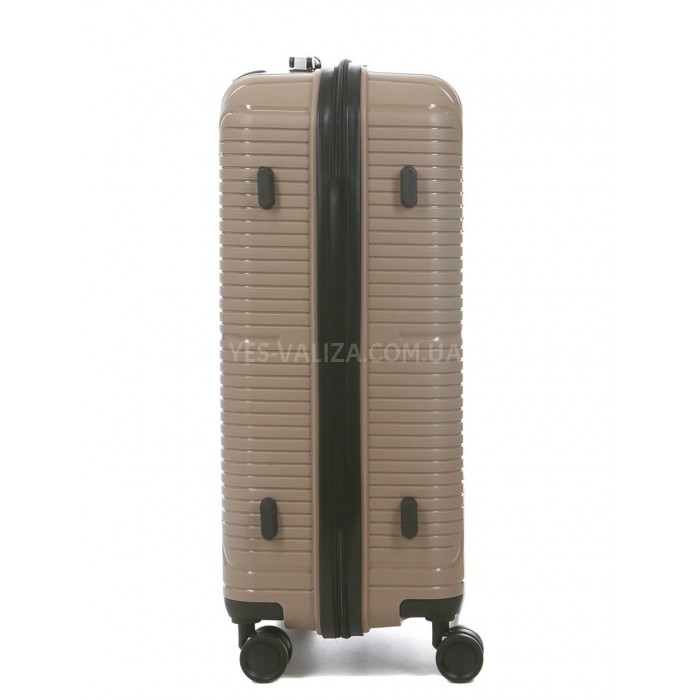 Набір валіз Франція (L M S-3шт) поліпропілен бежевий Worldline 291, фото 5