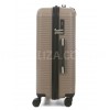 Набор чемоданов Франция (L M S-3шт) полипропилен бежевый/Worldline 291, фото 13